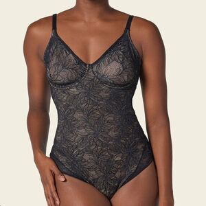 Leonisa Underwire Shaping Lace Bodysuit Size XXL NWT